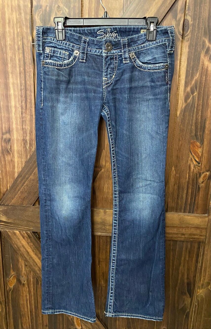 Silver Jeans Pioneer Bootcut Womens Jeans Sz 28
